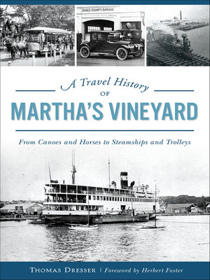 cover image of A Travel History of Martha's Vineyard